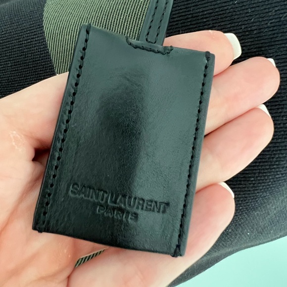 Saint Laurent Linen Handbag - Picture 2 of 6